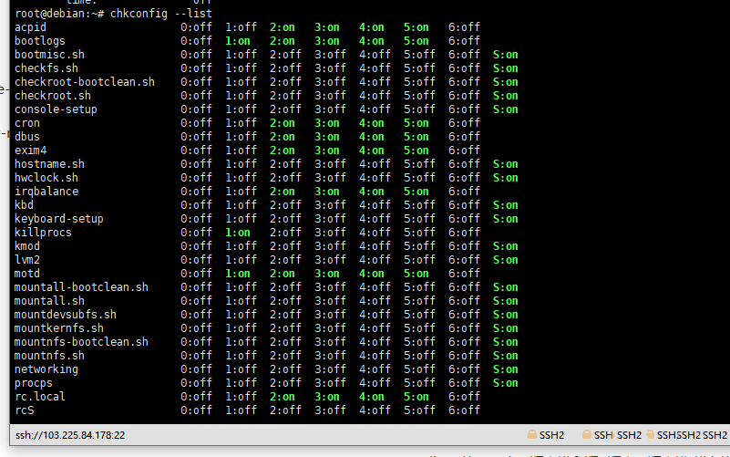 Debian8ϵͳͨchkconfig鿴-425